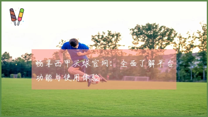 畅享西甲买球官网：全面了解平台功能与使用体验